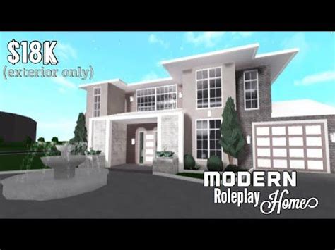 Roblox Bloxburg Planta Dream House Exterior House Layouts House Layout