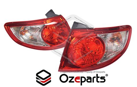 Set Pair LH RH Tail Light Rear Lamp For Hyundai Santa Fe CM Series 1