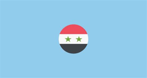 🇸🇾 Drapeau Syrie Emoji On Joypixels 21