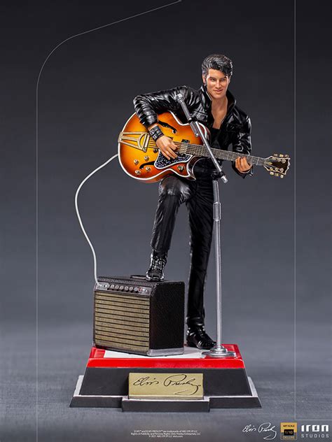 Elvis Presley Comeback Special Dlx Deluxe Art Scale Statue Iron