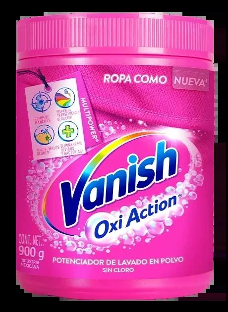 Vanish Oxi Action Quitamanchas En Polvo Vanish Mx