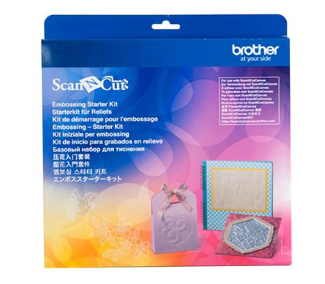 Brother Scan N Cut Embossing Starter Kit By Brother Sewing Machines