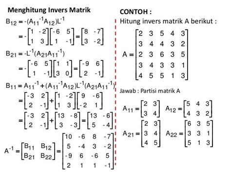 Invers Matriks