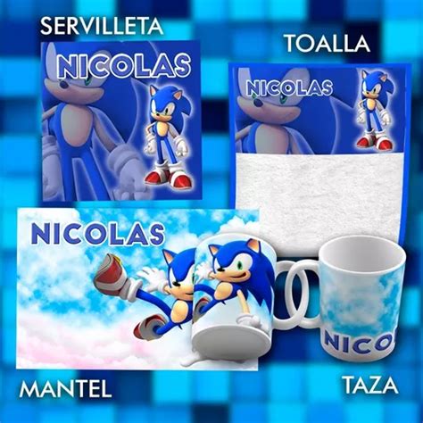 Plantillas Para Sublimaci N Set De Jardin Sonic En Venta En Capital