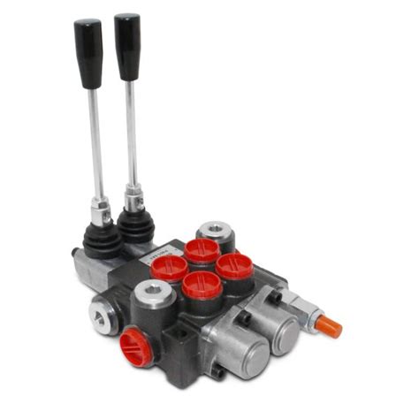 Monoblock Hydraulic Directional Control Valve 2 Spool 11 Gpm