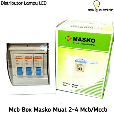 Jual Mcb Box Group Masko Boxmcb Mccb Mcb Grouping Maskosni Led