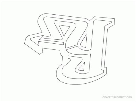 Graffiti Alphabet Stencils