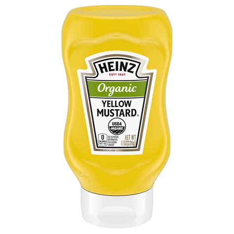 Organic Yellow Mustard Heinz