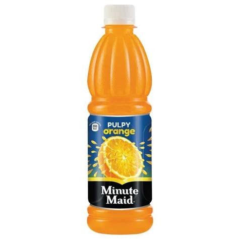 Minute Maid Pulpy Orange Fruit Juice 400 Ml Jiomart