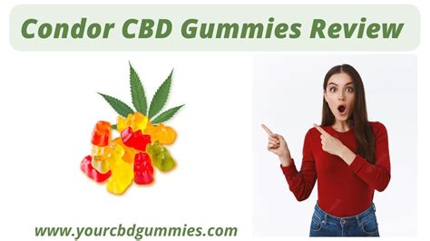 Condor CBD Gummies Reviews 100 Safe And Natural USA Does It Really