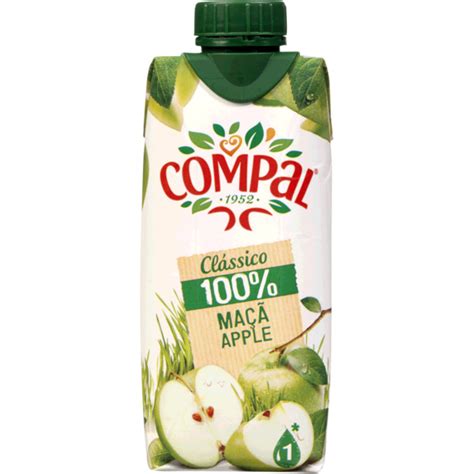 Compal Fresh 100 Sumo de Maçã embalagem 33 cl El Corte Inglés