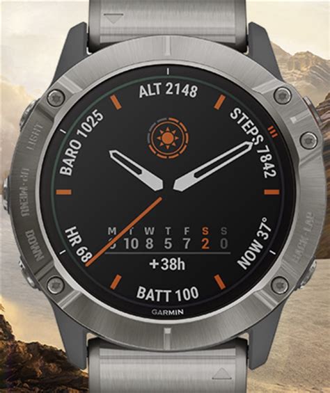 Is This Watchface Is Available For The Fenix 6x Pro Solar Fēnix 6 Series Wearables Garmin