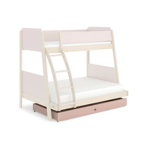 Natty King Single Bunk With Storage Staircase Blueberry And Almond