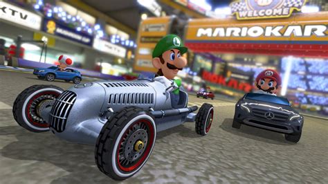 Nintendos Mario Kart 8 Lets You Drive Three Classic Mercedes Benz Cars