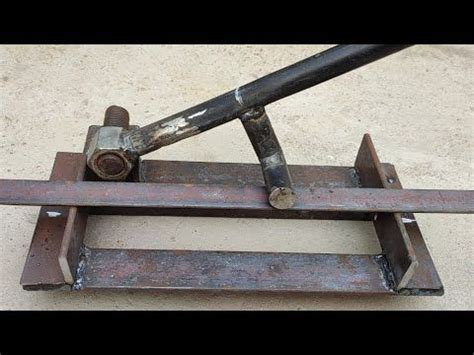 Amazing Techniques For Angle iron Bending / Simple And Useful Bending ...