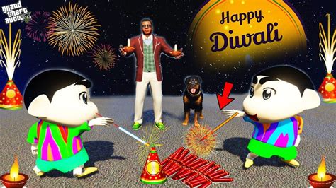 GTA 5 Shinchan Pinchan Celebrate Diwali In GTA 5 GTA 5 Mods