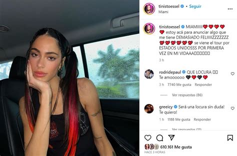 El Importante Anuncio De Tini Stoessel Que Cambiará Para Siempre Su