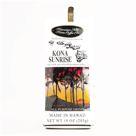 Amazon Hawaiian Isles Kona Sunrise Coffee 10 Oz Each 6 Items Per