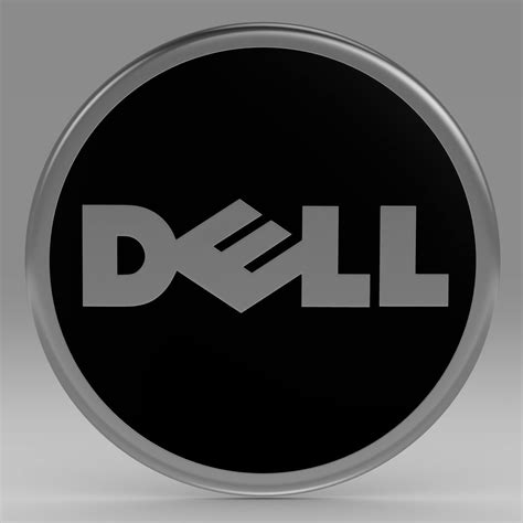 Dell Logo - 3D Print Model by 3d_logoman