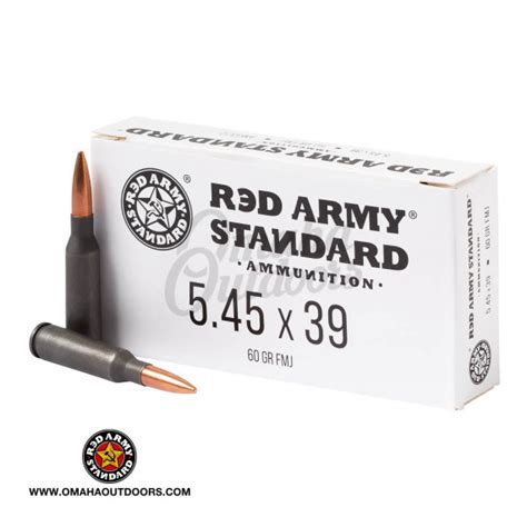 Red Army Standard X Grain Fmj Rounds Omaha Outdoors