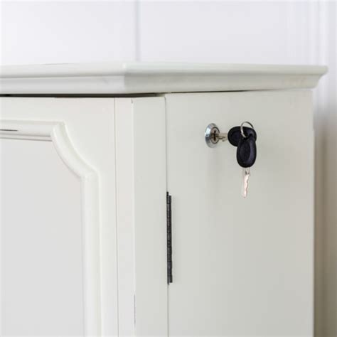 Hives & Honey Cabby Jewelry Armoire- White - Walmart.com