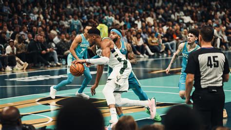 Milwaukee Bucks Vs Charlotte Hornets Nov 17 2023 Game Summary