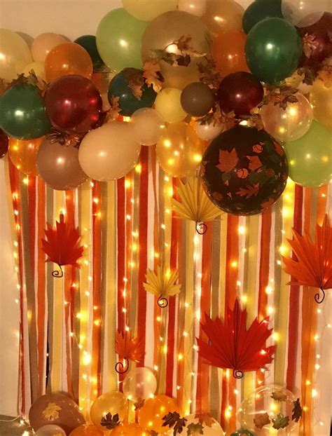 Fall Backdrop Thanksgiving Backdrop Autumn Backdrop Ideas Fall