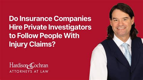 Do Insurance Companies Hire Private Investigators To Follow People With