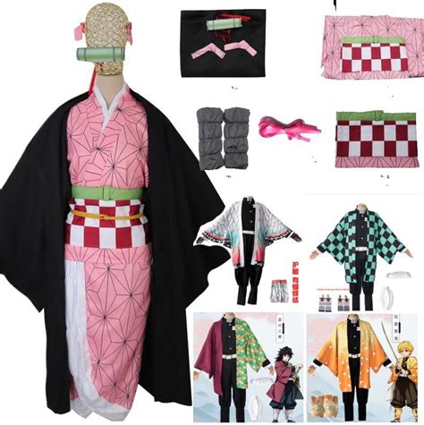 Vendor Aliexpress Type Full Set Demon Slayer Kimetsu No Yaiba Kamado