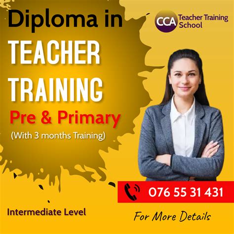 Diploma In Pre And Primary Teacher Training Ceylon Campus