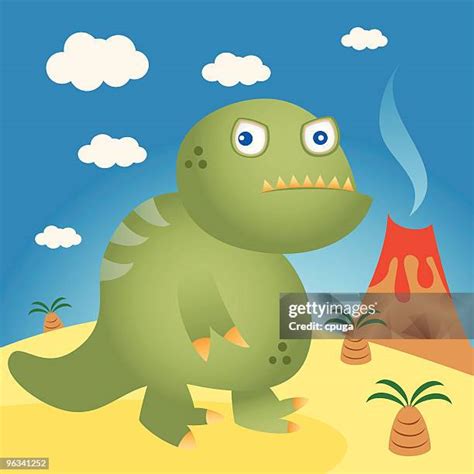 Cartoon Trex Dinosaur High Res Vector Graphic Getty Images