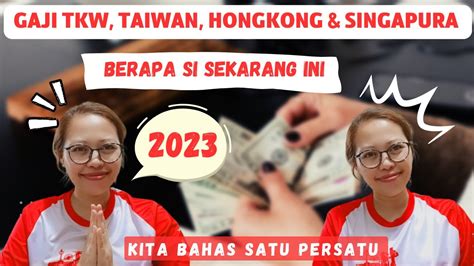 Gaji Tkw Semakin Ke Sini Semakin Besar Tkw Tki Indonesia Singapore