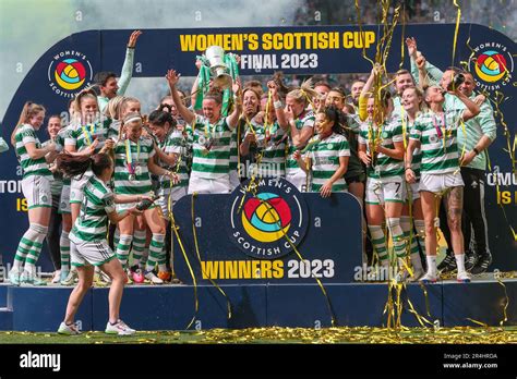 Glasgow Uk 28th May 2023 In The Final Of The Womens Scottish Cup In