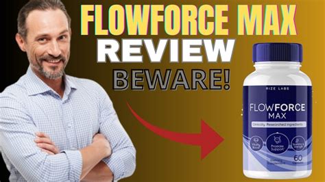 Flowforce Max Beware Flowforce Max Prostate Flowforce Max