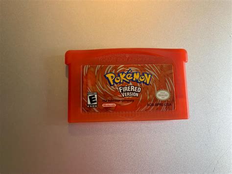 Pokemon Firered Item Only Gameboy Advance