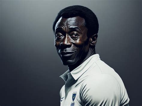 Premium Photo Pele Football King