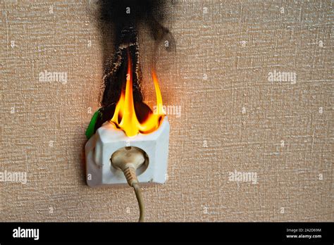 Burning Electrical Wiring And Electrical Outlet Faulty Wiring Causes