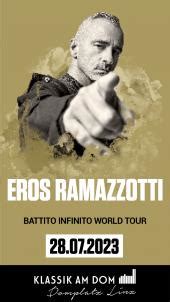 Tickets Und Infos Domplatz Linz Eros Ramazzotti Battito Infinito