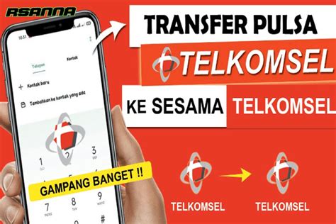 Cara Transfer Pulsa Telkomsel Ke Operator Lain Tanpa Biaya