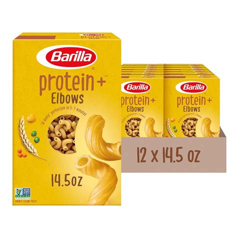 Barilla Protein Plus Elbows Pasta Protein From Lentils Chickpeas