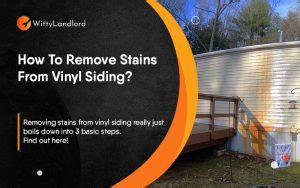 How To Remove Stains From Vinyl Siding White Dark Siding