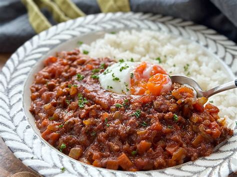 【レシピ】フライパンで簡単♬さっぱりトマトのキーマカレー♬ しにゃごはん Blog