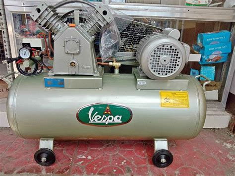 Vespa Air Compressor 1hp Belt Driven Commercial And Industrial Construction Tools And Equipment On