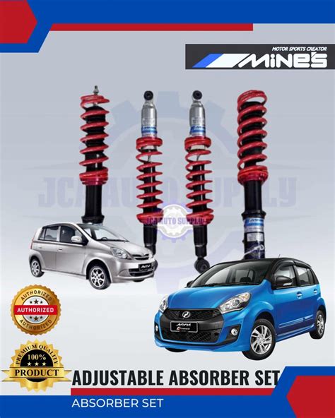 Myvi Viva Adjustable Absorber Set