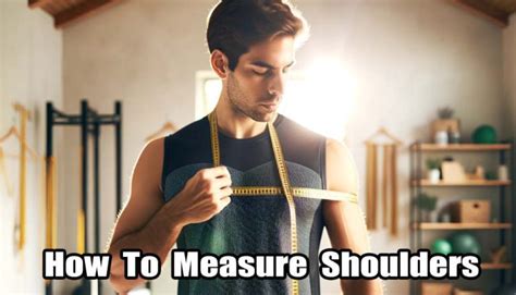 How To Measure Shoulders Fitforthewin