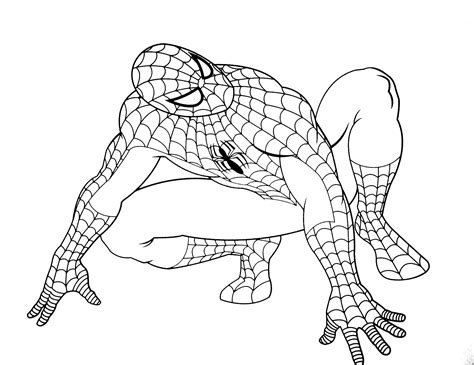 Dibujos de Spiderman para colorear 2 0 17131322 Hombre araña