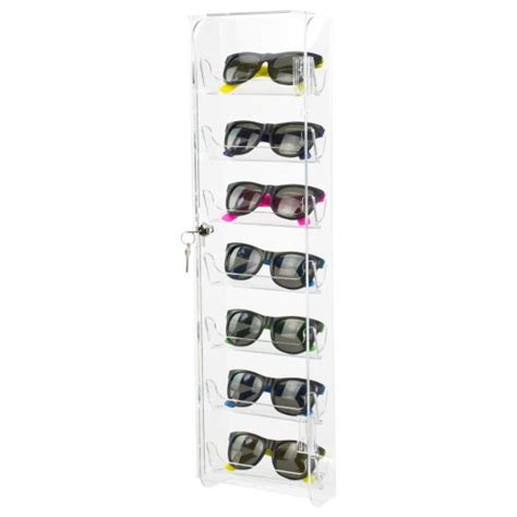 Sunglass Display Case Wall Glass Designs