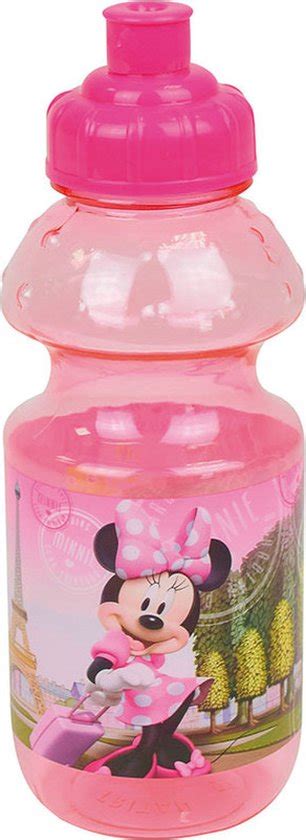 Disney Minnie Mouse Drinkfles Drinkbeker Bidon Met Drinktuitje Roze