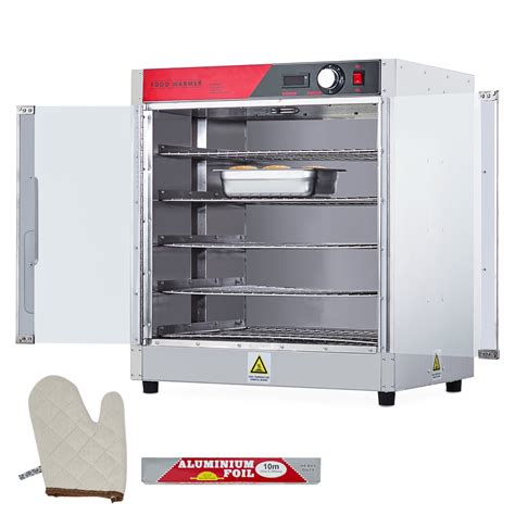 OYang Hot Box Food Warmer Stainless Steel Food Warming Cabinet With Water Tray Five Disposable