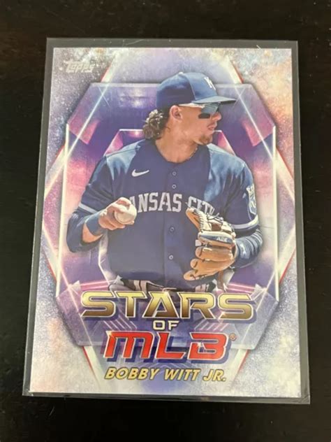 2023 TOPPS BOBBY Witt Jr Stars Of MLB SMLB 17 Kansas City Royals Hot